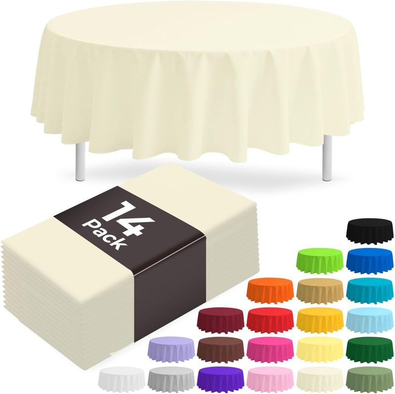JSQBSECL Beige disposable tableware